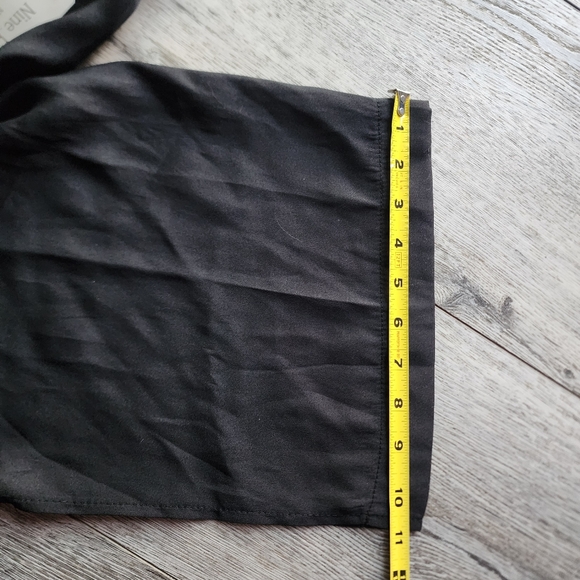 NWT sz M Nine Eight ankle slit lightweight pants comfortable pull on - Picture 3 of 7